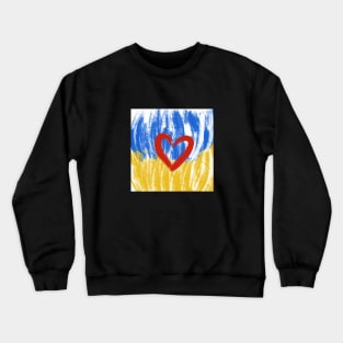 Support Ukraine Crewneck Sweatshirt